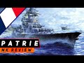 ЛИНКОР PATRIE! ЭТО СУПЕР ЛК ФРАНЦИИ? НЕТ, ЭТО ПАТРИК! МИР КОРАБЛЕЙ