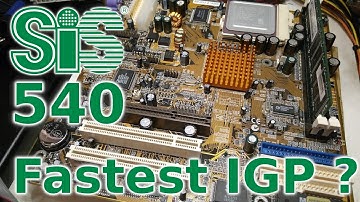 SiS540: The fastest IGP for Super Socket 7 ?