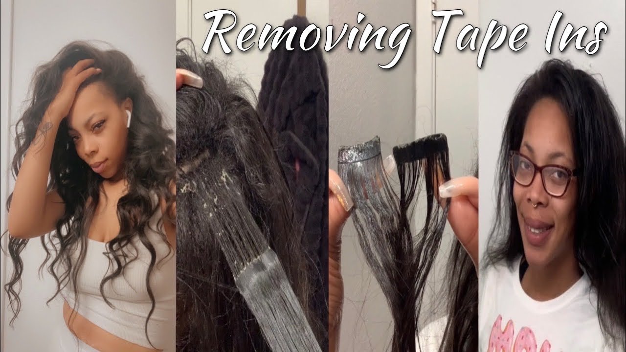 TAPE IN REMOVAL PROCESS NIGHTMARE???😱 THE WHOLE TRUTH FINAL REVIEW