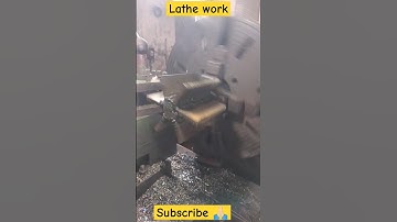 lathe machine work #shorts #viral #technology #workshop #mechanical #tranding #lathe #work #machine