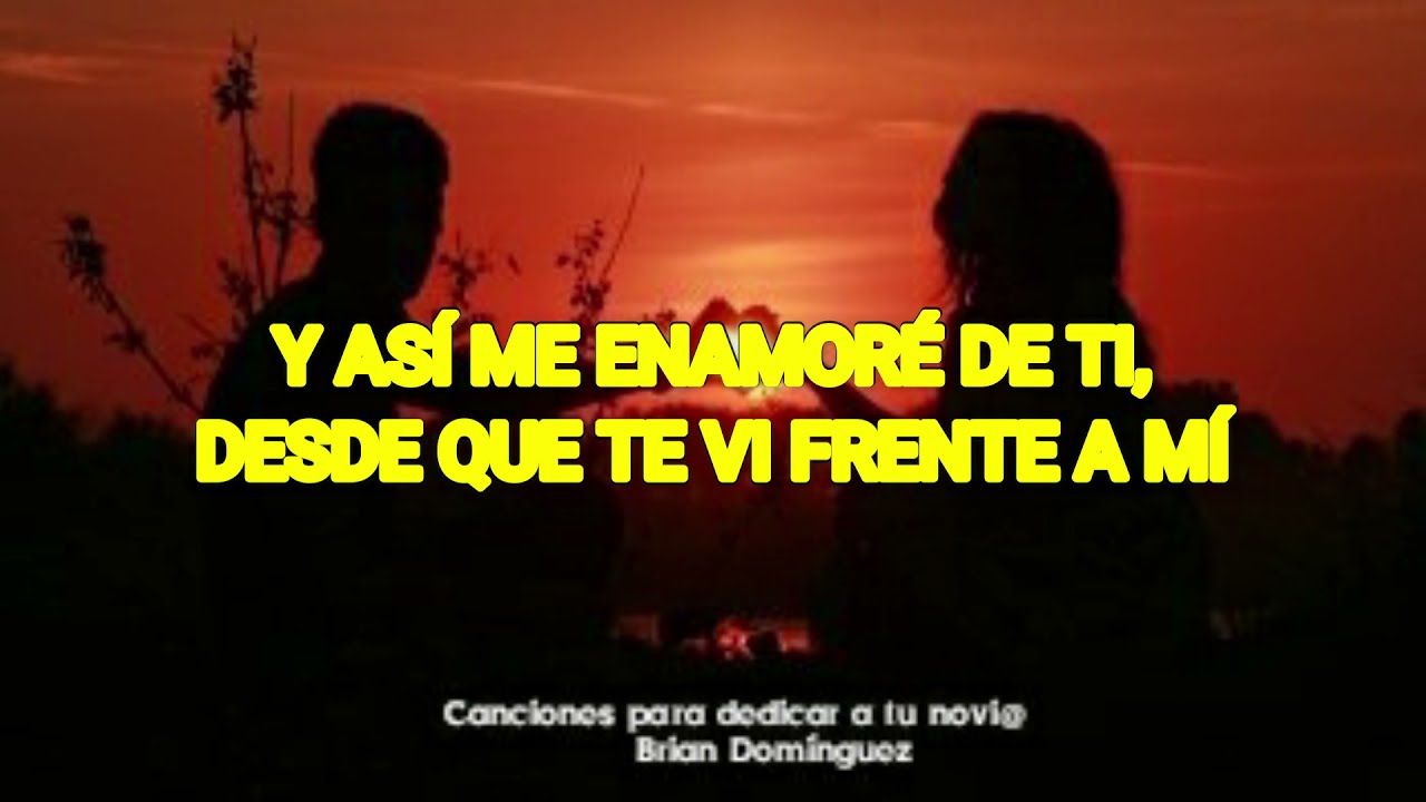 Amor A Primera Vista - Fabiani (Letra) - YouTube