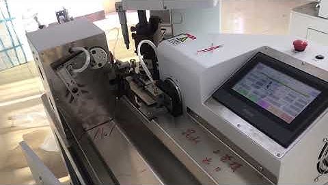 Fully Automatic Wire Stripping Twisting Crimping and Soldering Machine