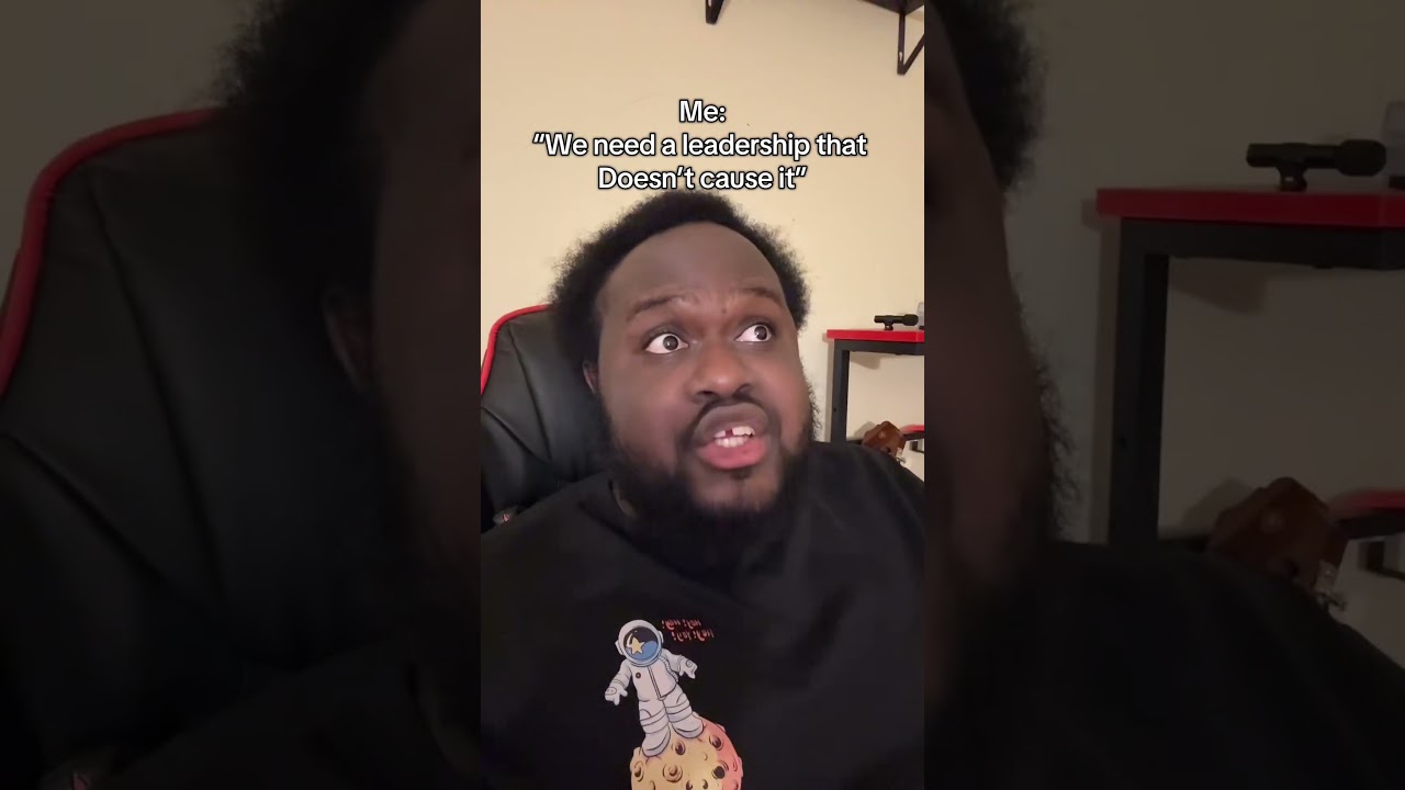 We need better leadership 