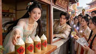 現代女穿越成廢柴王妃，轉身在京城賣奶茶暴富🥤💰！當初嫌棄我的冷面王爺，如今天天在店外排隊，瘋狂追妻寵不停！#drama #短劇 #甜寵 #穿越 screenshot 4