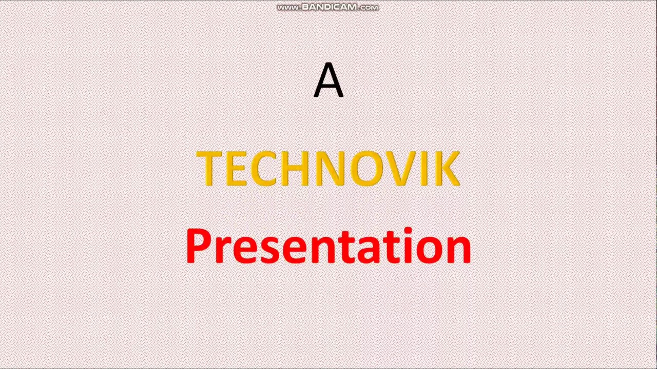 TECHNOVIK PRESENTATION