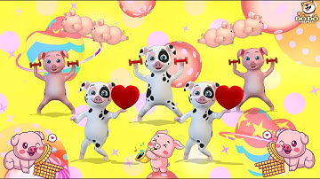 Đàn Heo Con - Bà Của Em Có Một Đàn Heo Con - Pig Dance - Nhạc Thiếu Nhi Triệu View