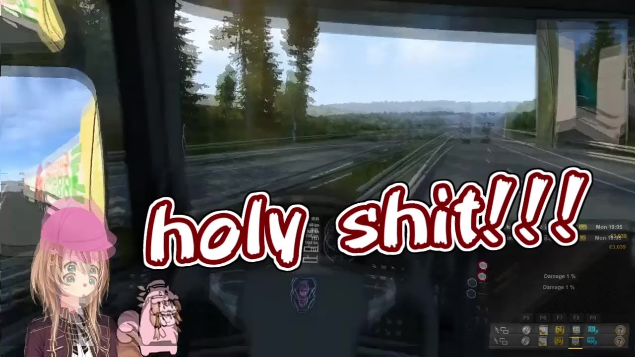 壮大に事故り画面がガックガクになるリスちゃん【ホロライブ切り抜き】