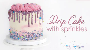 How many layers should a drip cake be?