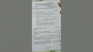 IPU B.ed 2nd semester question paper of contemporary perspective in education