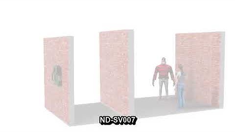 Ground penetrating radar ND-SV007 for tactical rescue operations