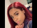 RPGSHOW LACE WIGS | Red Lace Wig Install