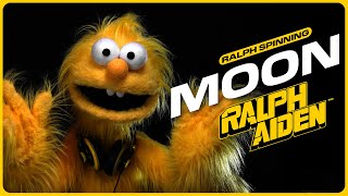 Muppet DJ Ralph Aiden at Turntables Spinning: Moon