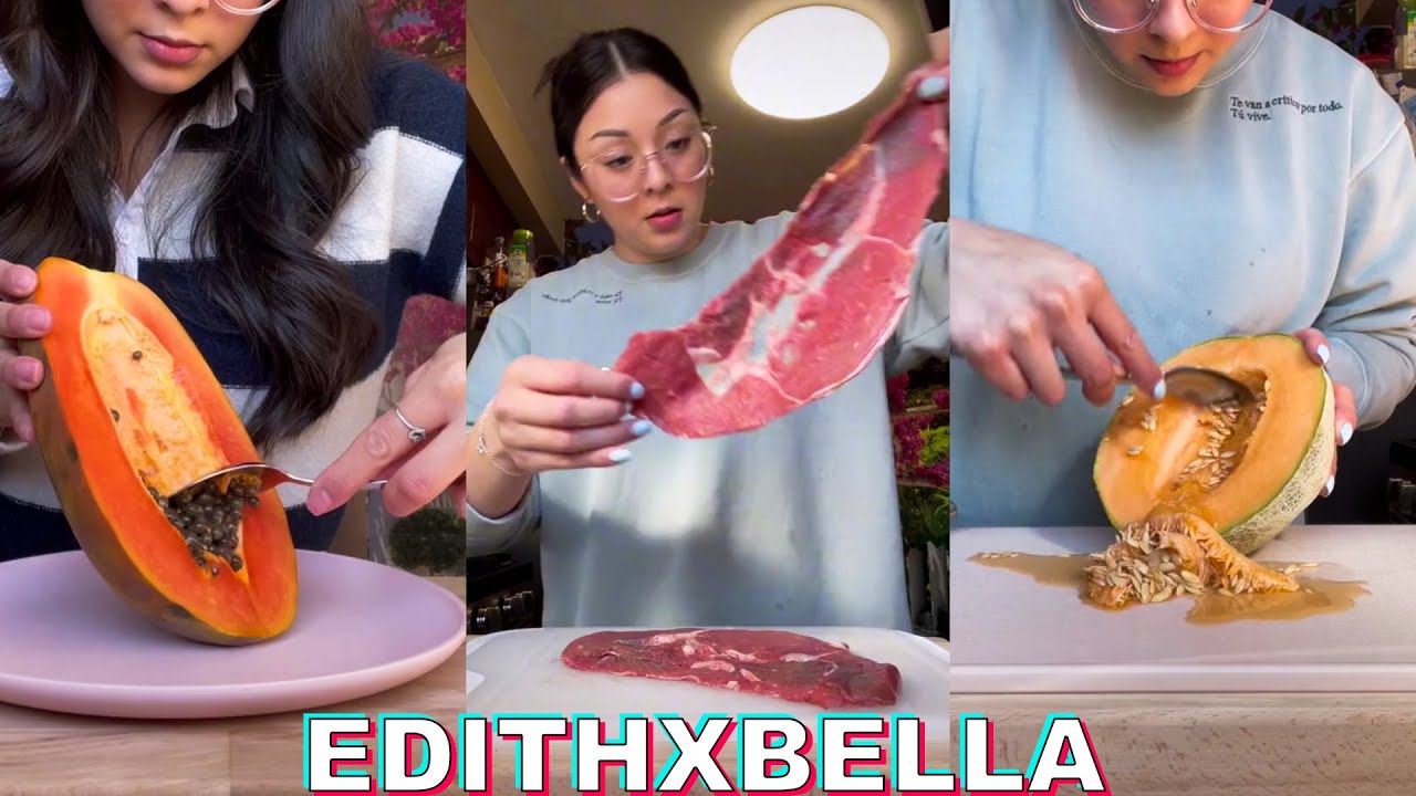 *Best* of Edith Gálvez TikTok Compilation 2022 | Edithxbella TikTok ASMR FOOD