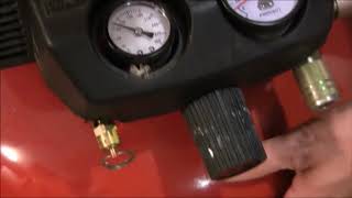 Porter Cable Air Compressor and Brad Nailer Demo