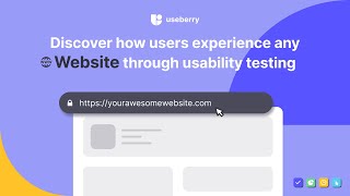 Website Usability Testing by Useberry