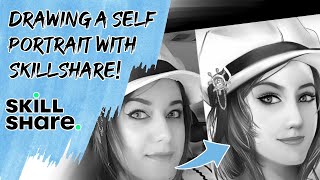 Drawing a Self Portrait with Skillshare