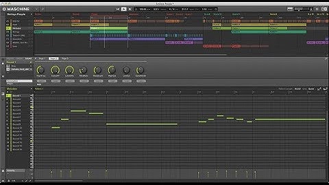 Arranging a Song in NI Maschine software