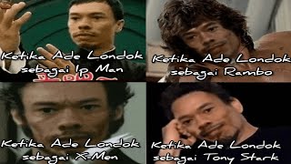 Momen Ade Londok ketika Bermain Film Actions Box Office Movie