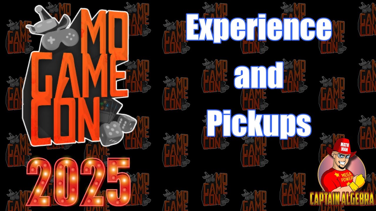 MO Game Con 2025 Experience and Pickups | Captain Algebra