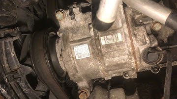 REMOVING “air conditioner compressor” audi volkswagen b7