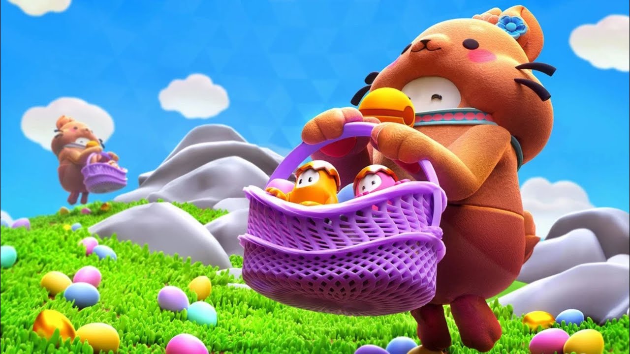 Fall Guys Easter Customs LIVE w/ Viewers! 6,600+ Crowns