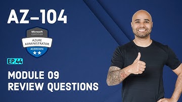 AZ-104 Exam EP 44: Module 09 Review Questions