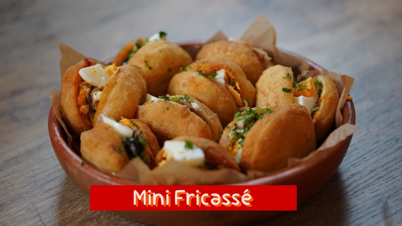 ✅ فريكاسي بالكفتاجي 🇹🇳 Fricassé au kafteji