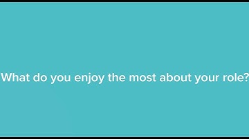 Getting to know GCCSI - What do you enjoy most about your role?