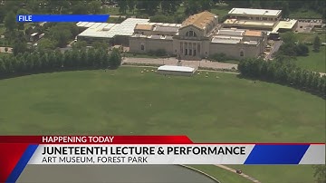 Juneteenth lecture and performance at art museum
