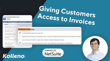 NetSuite Tutorial | Giving Customers Access to Invoices in NetSuite