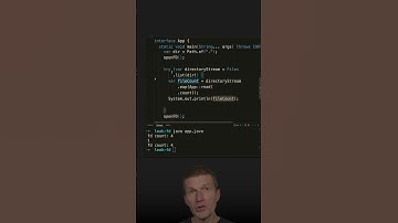 The Files.list Resource Leak #java #shorts #coding #airhacks