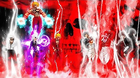 KOF MUGEN Code Crashed Killer Team vs Code Crashed Yagevil Team