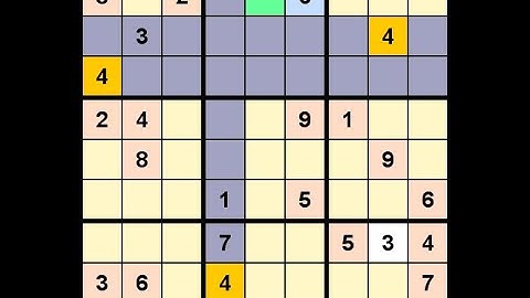 How to Solve Los Angeles Times Sudoku Expert August 4, 2022