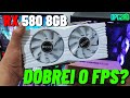 DOBREI O DESEMPENHO DA RX 580! MOD FSR3, TUTORIAL DE INSTALAÇÃO E TESTE EM JOGOS
