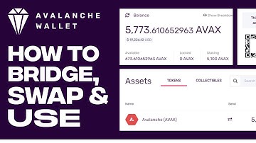 How To Bridge, Swap, And Use AVAX Wallet (Avalanche MetaMask) - Quick And Easy!