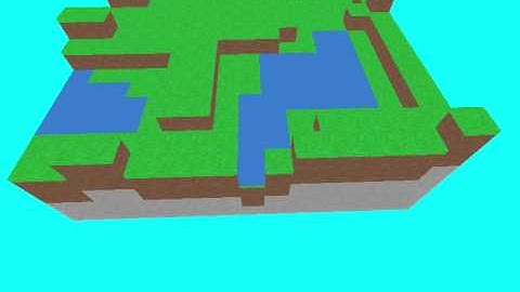 Minecraft clone prototype with Java and LWJGL