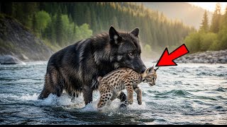 картинка: ВОЛК СПАС РЫСЁНКА И НАРУШИЛ ВСЕ ПРАВИЛА ТАЙГИ… А ДАЛЬШЕ ПРОИЗОШЛО НЕВОЗМОЖНОЕ!