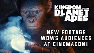 KINGDOM OF THE PLANET OF THE APES Gets First Reactions to 13 Minutes of New Footage from CINEMACON!
