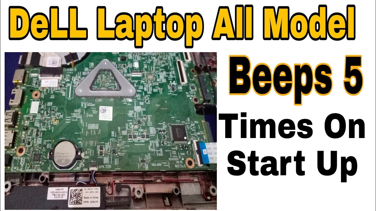 Beeps 5 Time ON Start Up Laptop DELL All Modell Same Problem Same