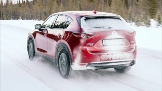 2019 Mazda CX-5 Red - Winter Drivin in Lapland