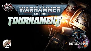 Live Warhammer 40k 9th Ed Tournament Round 3 Iron Warriors vs Admech