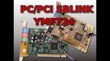 Yamaha XG YMF724 PCI Sound card PC/PCI (SB-Link) in DOS #doscember