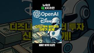 오픈AI, 디즈니 투자와 GPT 신모델 공개…구글과의 승부처