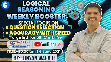 Logical Reasoning Weekly Booster By Dnyan Warade