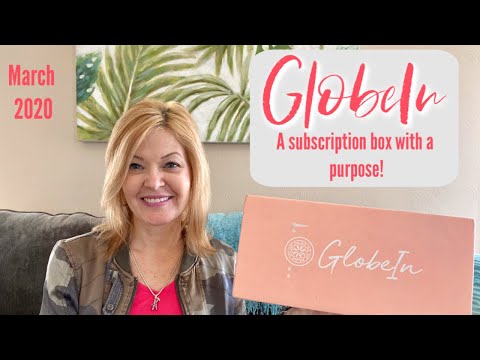 *NEW* GlobeIn | March 2020 | Beautiful artisan subscription box of global handmade products