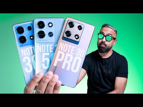 Infinix Note 30 vs Note 30 5G vs Note 30 Pro - From $229!