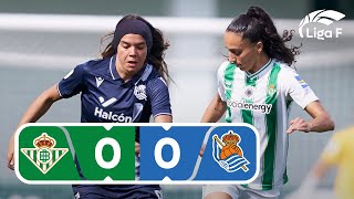 Resumen del Real Betis Féminas vs Real Sociedad | Jornada 20 | Liga F