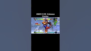 UMVC 3 CE - Colossus Combo #umvc3 #umvc3mods #colossus