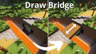 Jembatan Gambar OTOMATIS MUDAH di Minecraft
