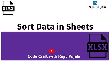 27. How to Sort Data in Excel Sheets Using Macros VBA